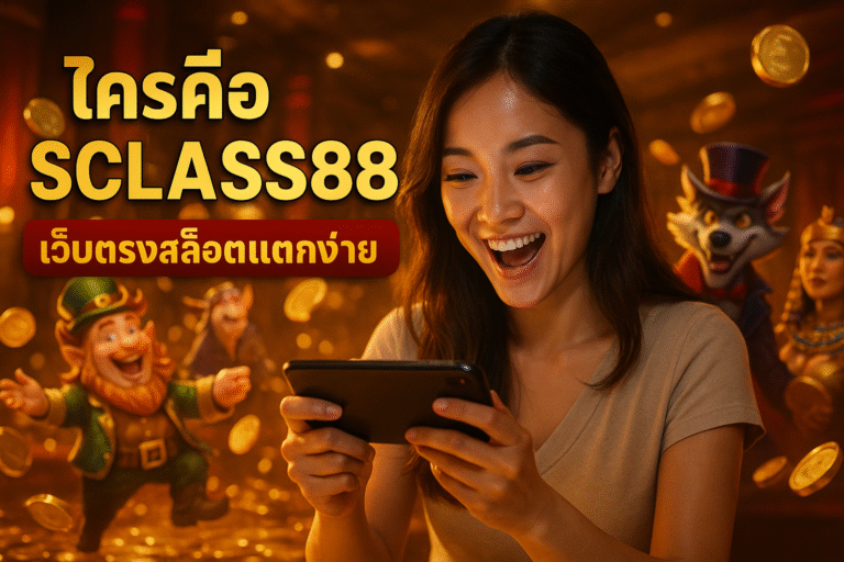 ใครคือ SCLASS88 เว็บตรงสล็อตแตกง่าย