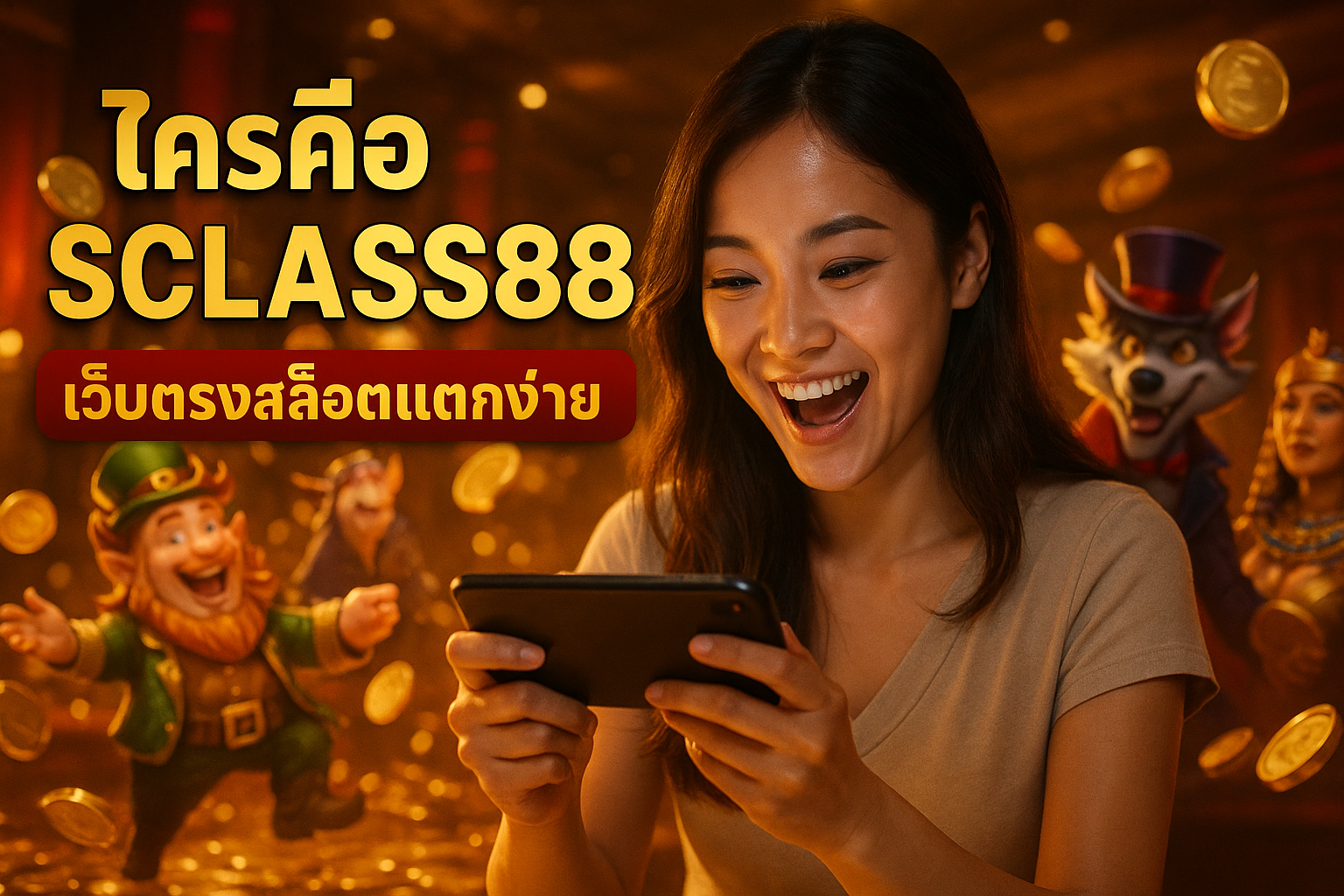 ใครคือ SCLASS88 เว็บตรงสล็อตแตกง่าย
