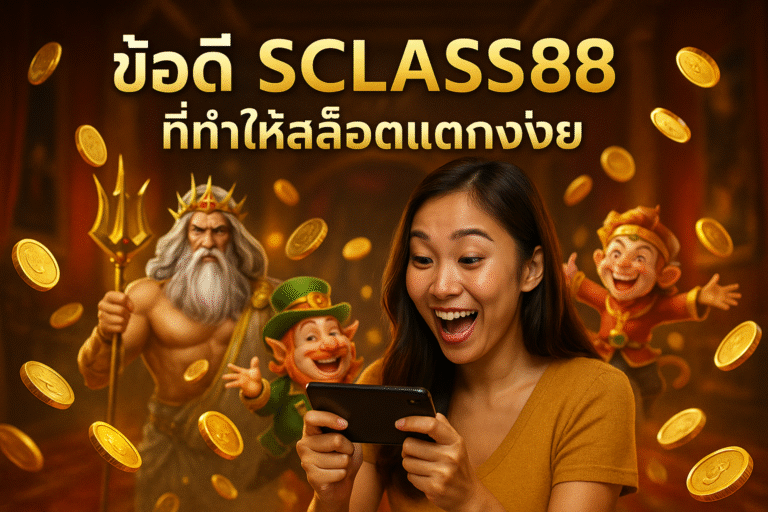 ข้อดี SCLASS88 ที่ทำให้สล็อตแตกง่าย