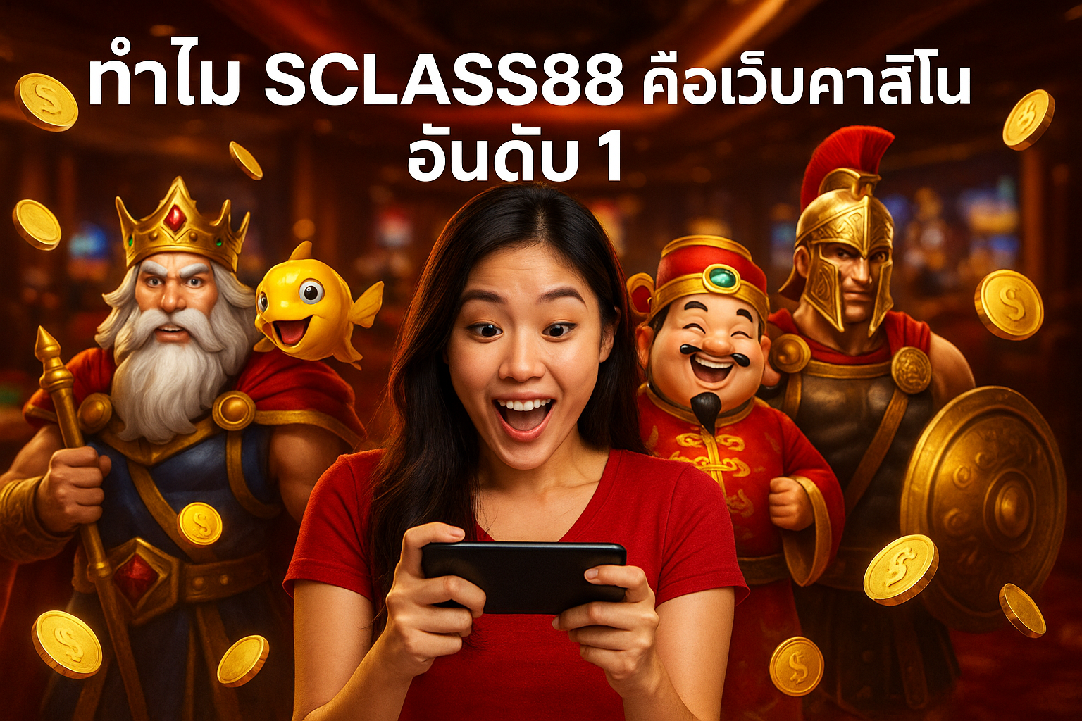 ทำไม SCLASS88 คือเว็บคาสิโนอันดับ 1 ในไทย