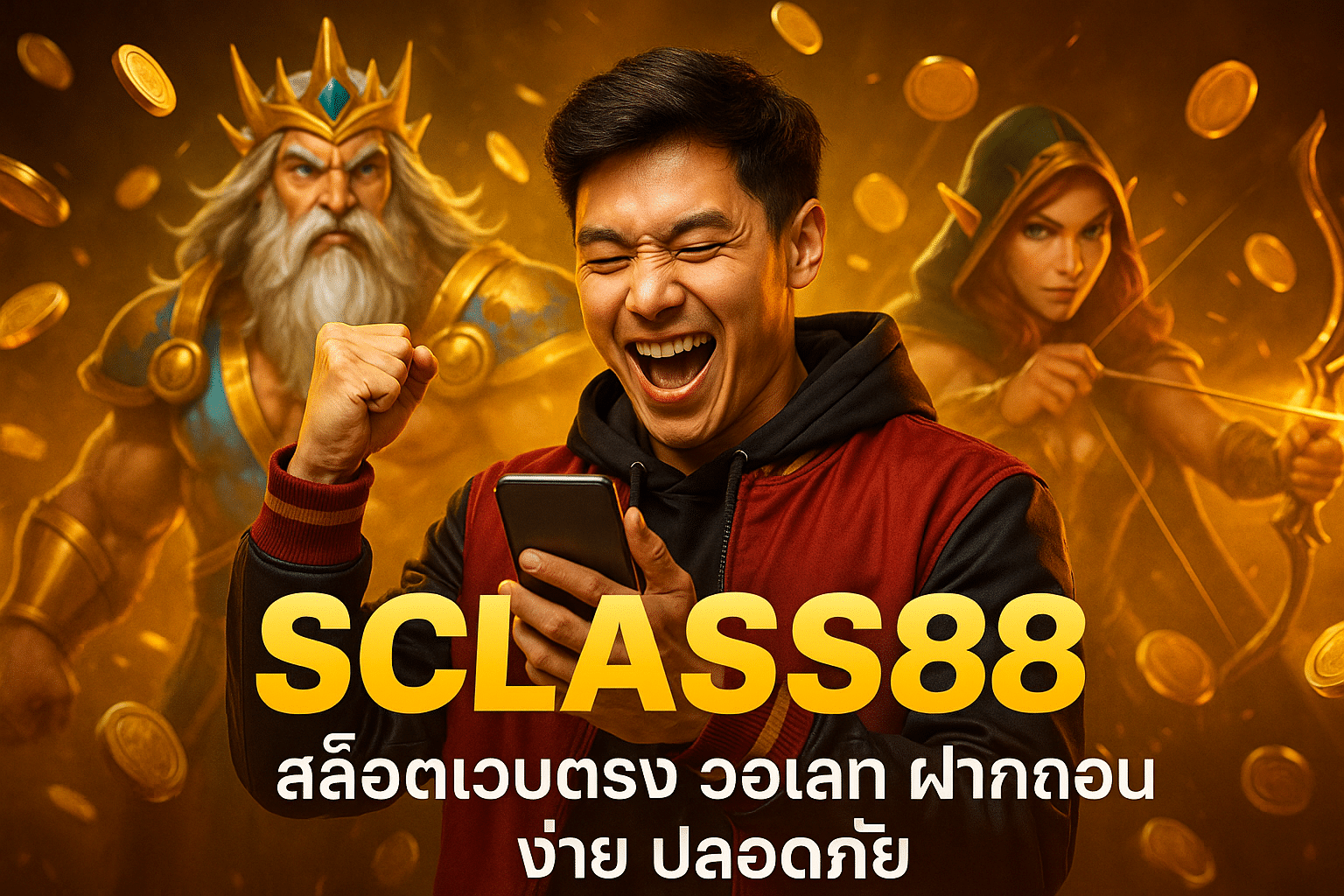 SCLASS88 สล็อตเว็บตรง วอเลท ฝากถอนง่าย ปลอดภัย