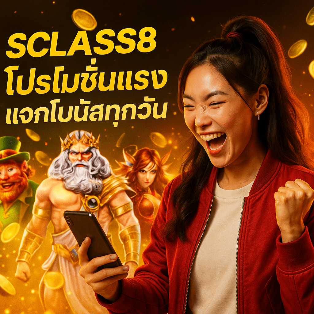 SCLASS88 โปรโมชั่นแรง แจกโบนัสทุกวัน